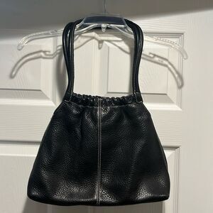 Vintage Fossil Black Leather Purse.